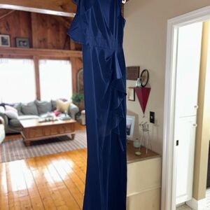 Chic Blue Gown by Woosea